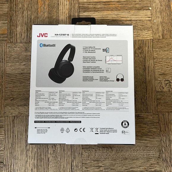 Jvc Wireless Headphones - Picture 2 of 4